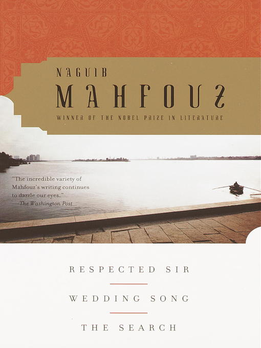 Cover image for Respected Sir, Wedding Song, the Search